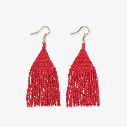 Red  Lexie Earrings
