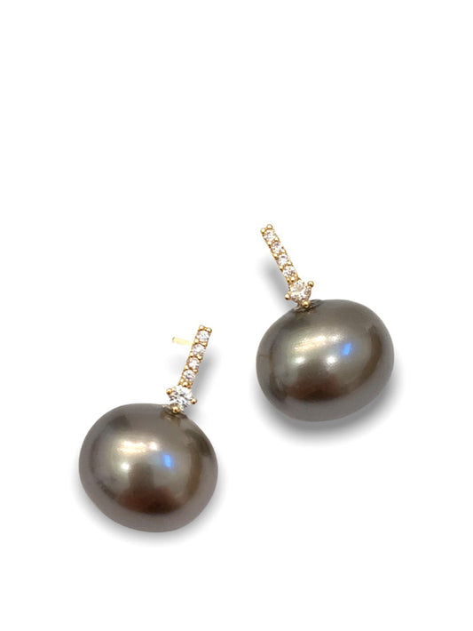 Aurora Pearl Drop Earrings
