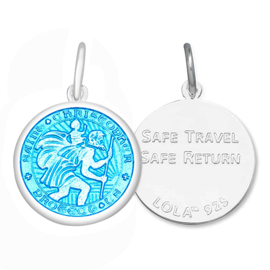 St. Christopher Pewter Small Pendant