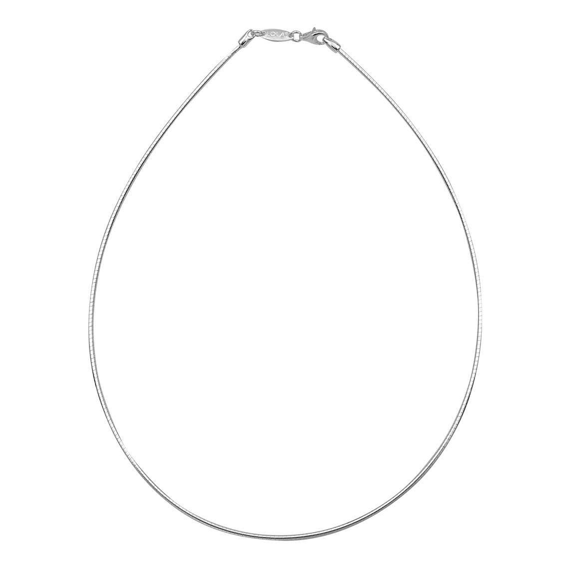 Silver Omega Choker