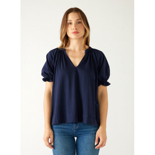 Navy Pisco Top