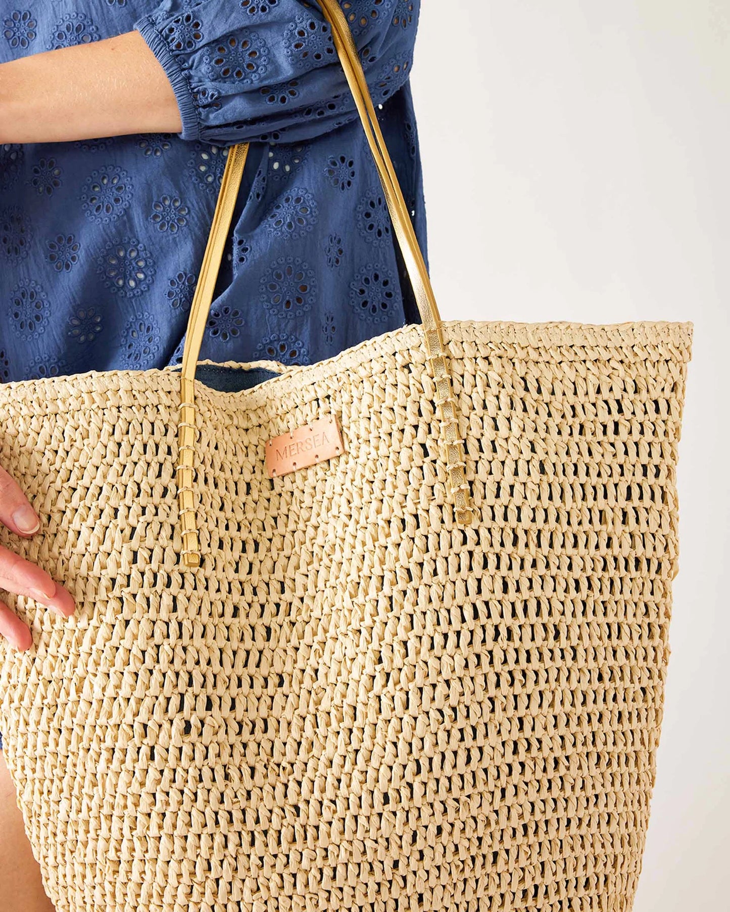 Sun Chaser Straw Tote