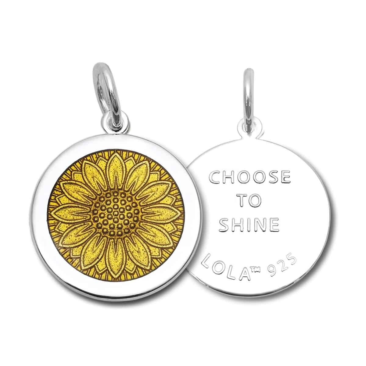 Sunflower Gold Mini Pendant