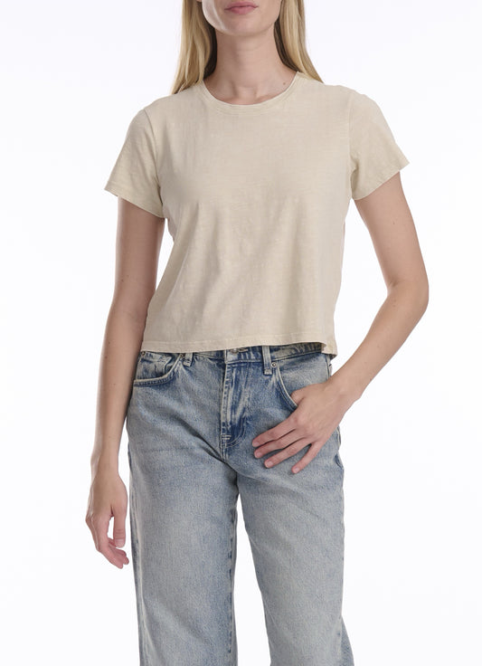 Light Fawn Louisa Short Sleeve Tee