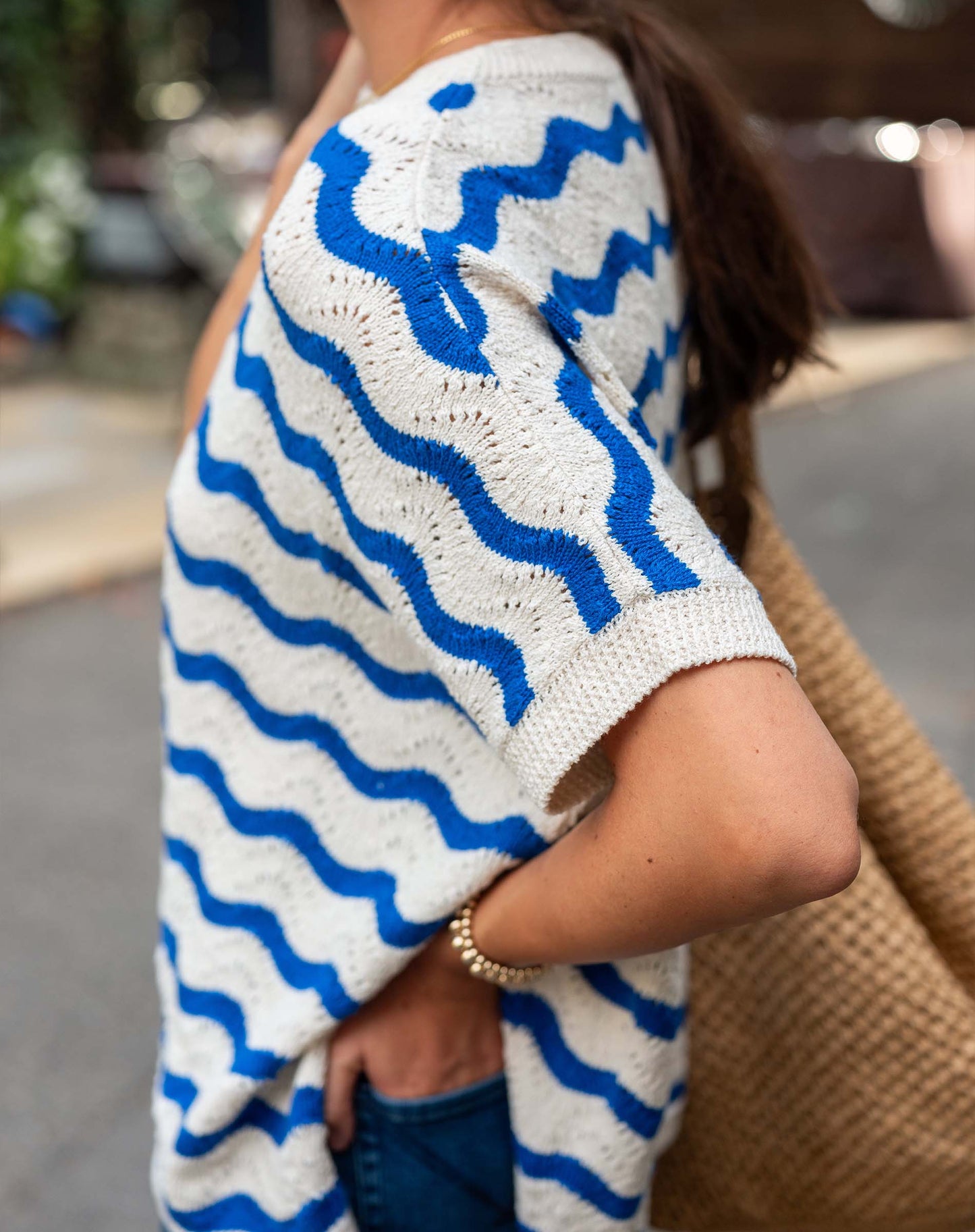 Cobalt Waverly Sweater