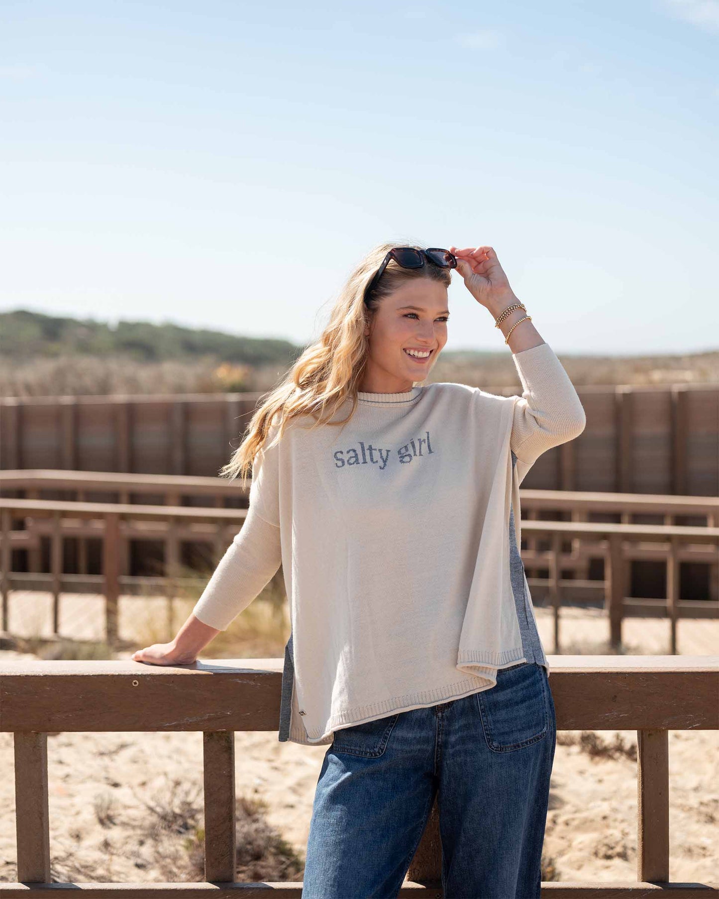 Salty Girl Sand Catalina Sweater