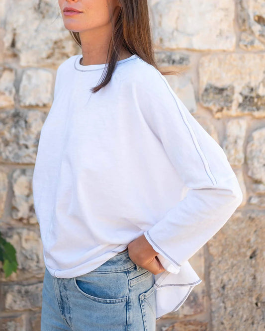 Cloud Stitches Catalina Slub Tee
