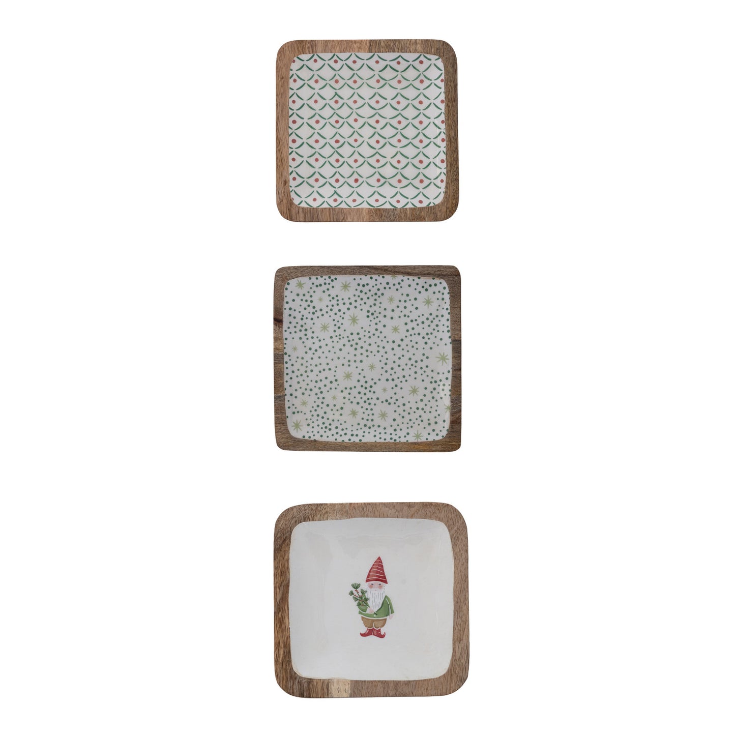 Patterns Gnome Wood Trays