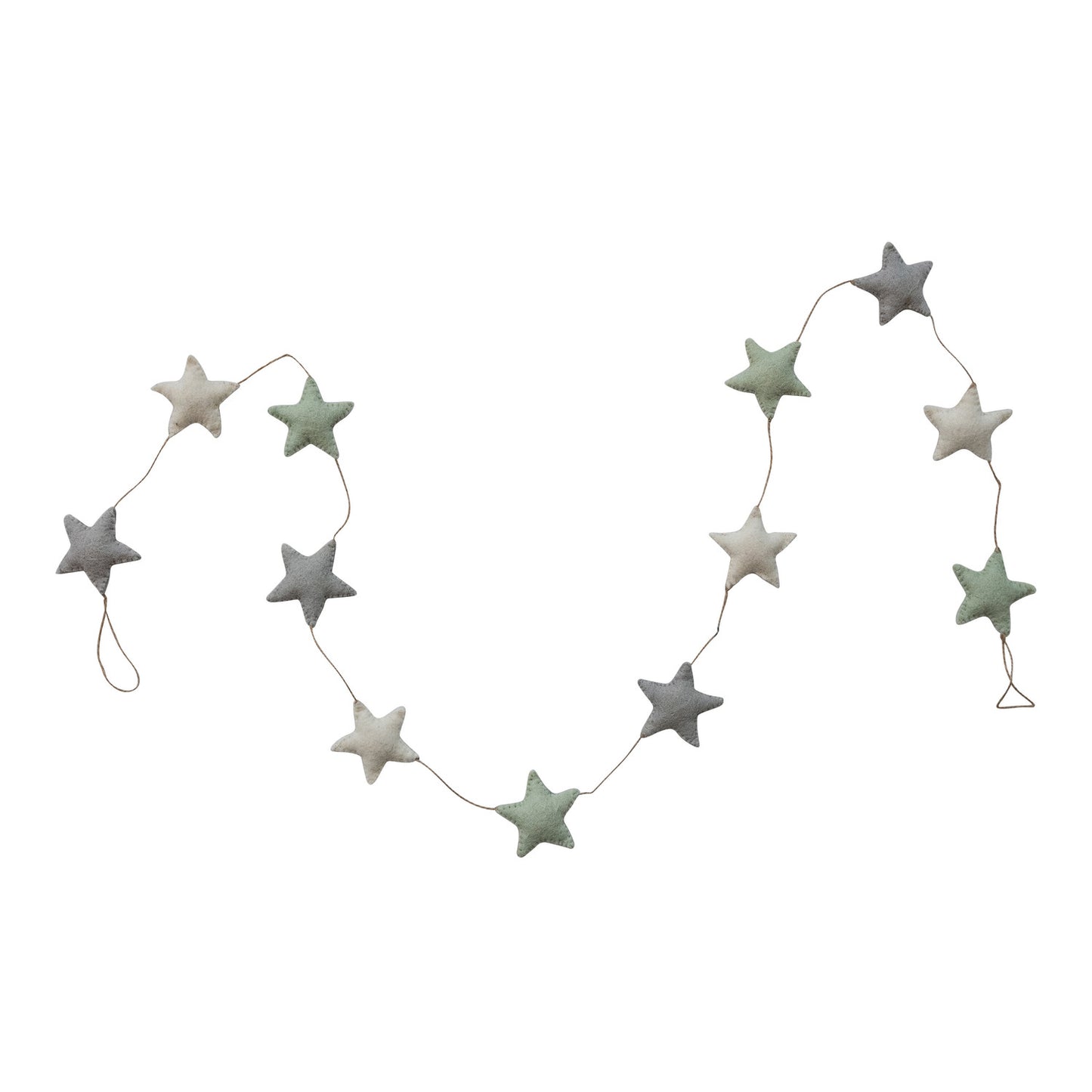 Felt Star Garland
