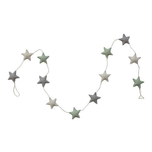 Felt Star Garland