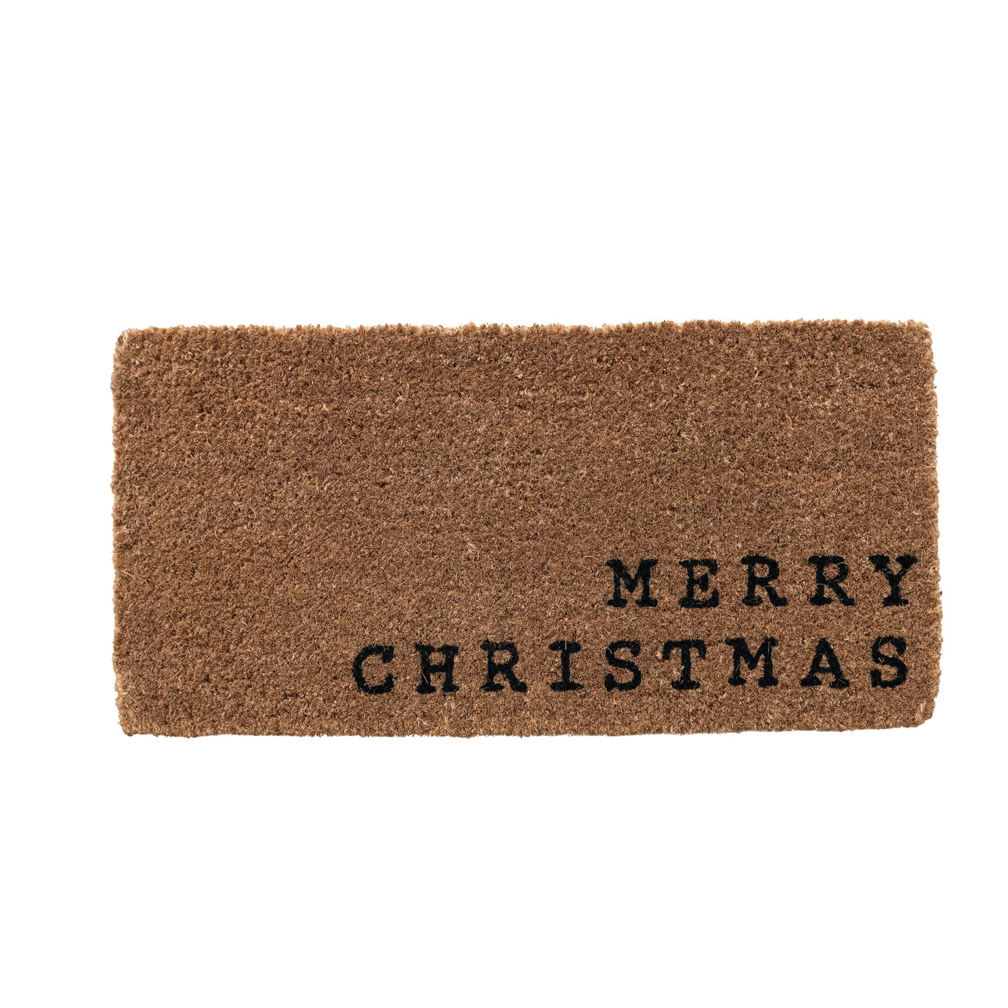 Merry Christmas Coir Doormat