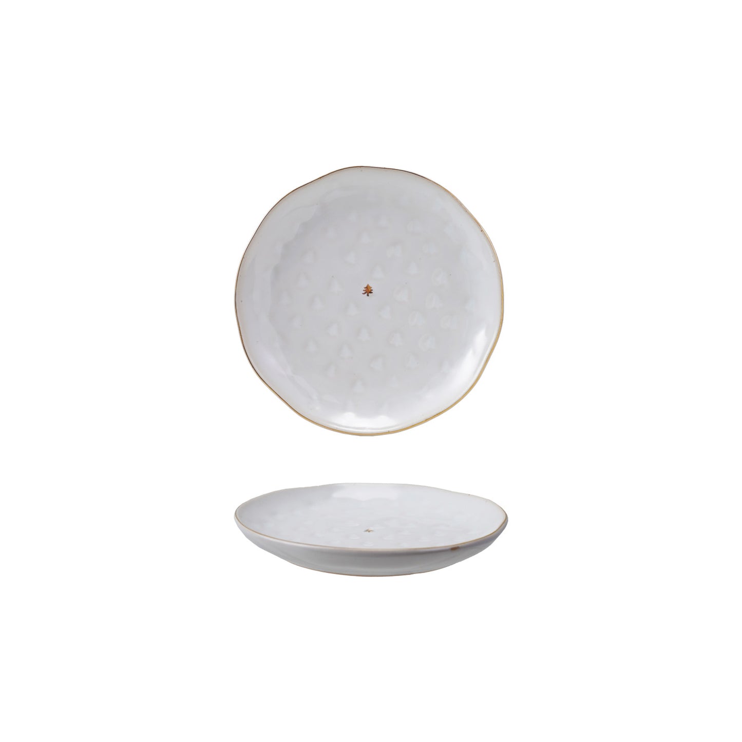 Tree Stoneware Plate