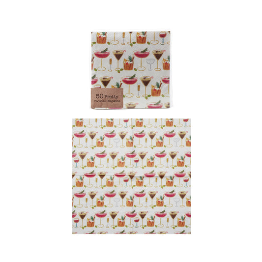 Holiday Cocktails Cocktail Napkins