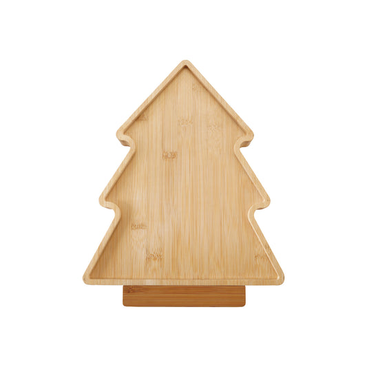 Tree Serving Board Cheese Knives