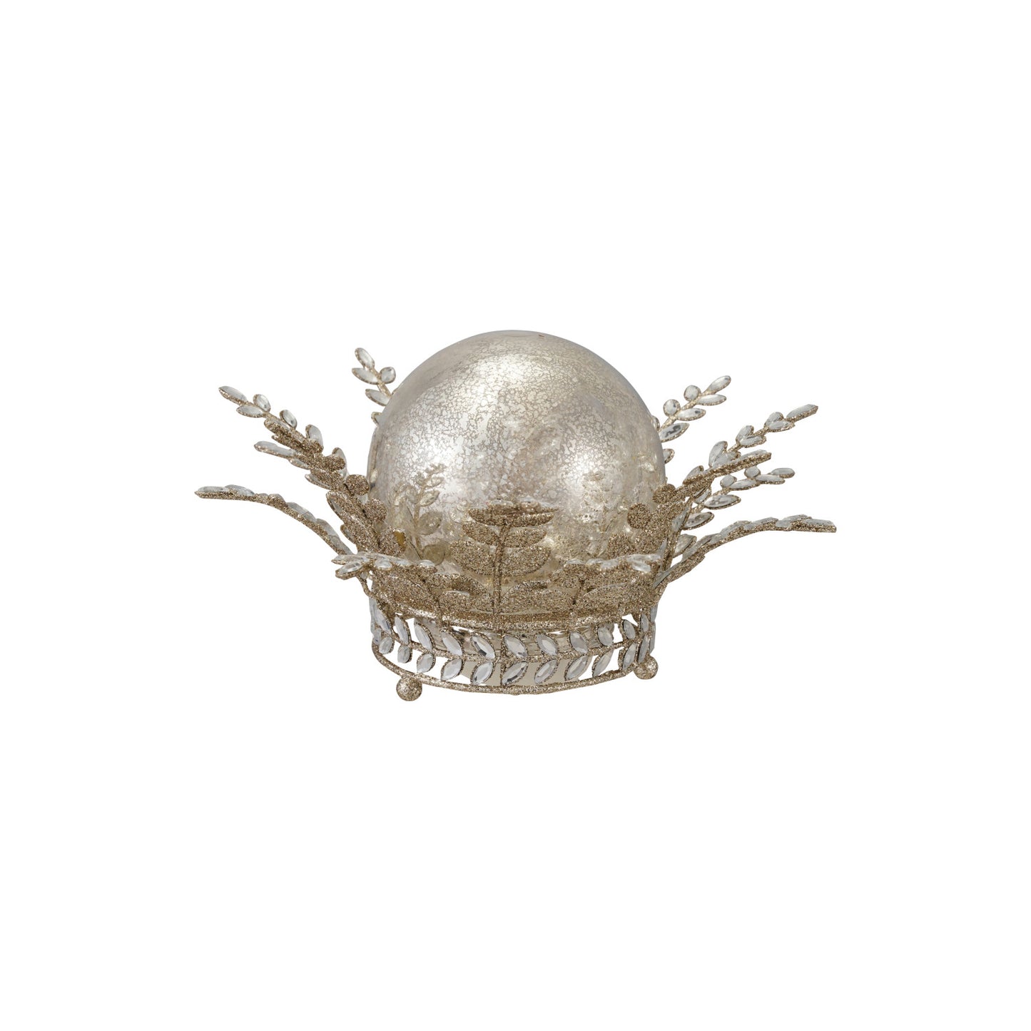 Jeweled Orb Light Stand