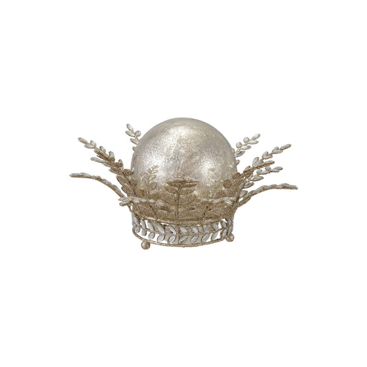 Jeweled Orb Light Stand
