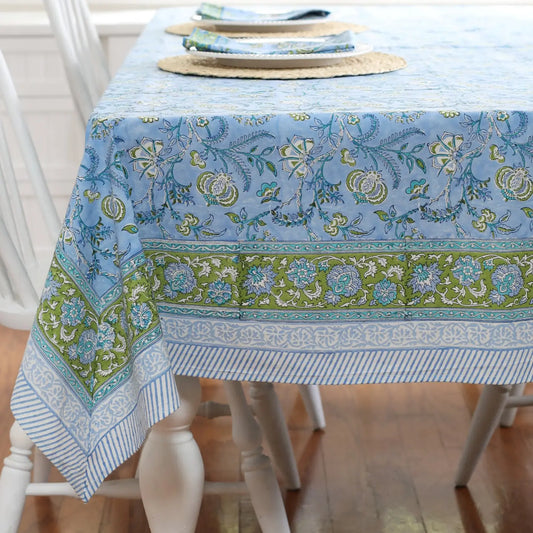 Lilibet Cornflower Tablecloth