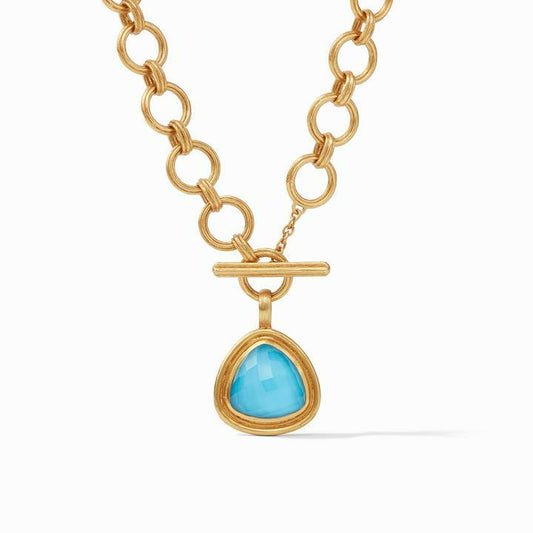 Pacific Blue Pendant Necklace