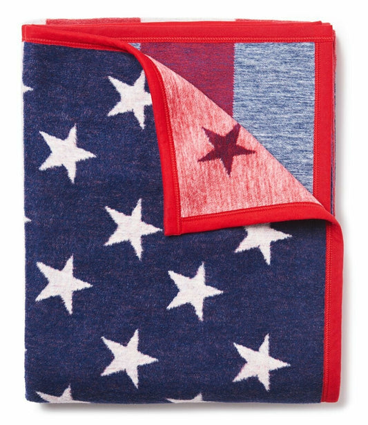 American Flag Reversible Blanket
