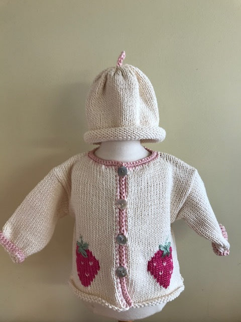 Strawberry Cardigan