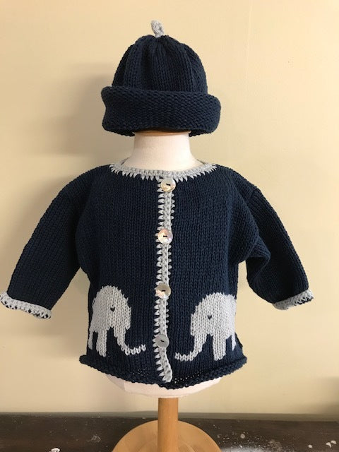 Elephant Cardigan