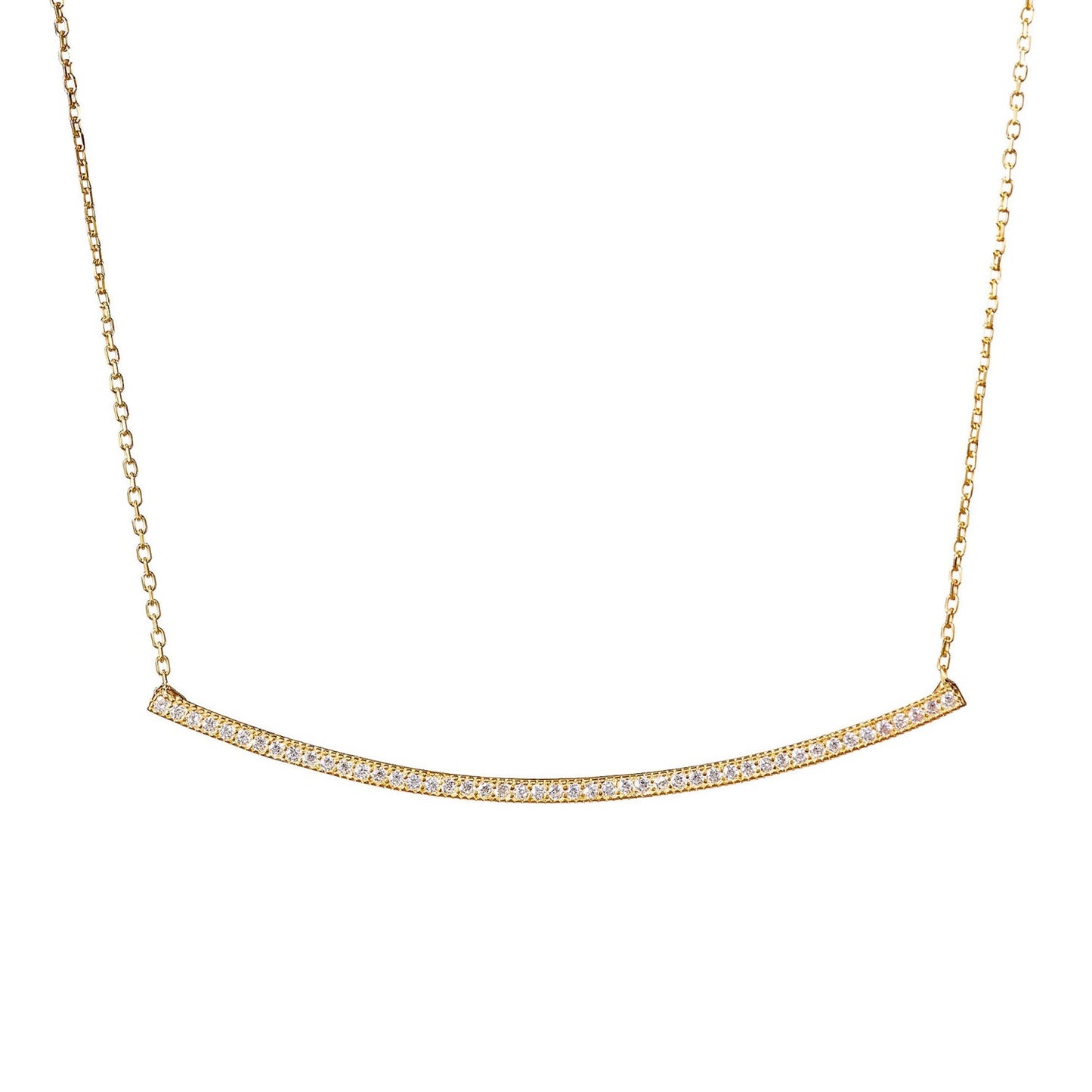 Arched Bar Necklace