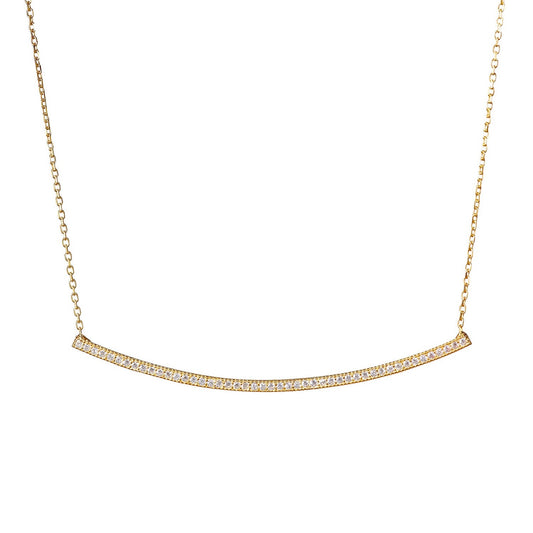 Arched Bar Necklace