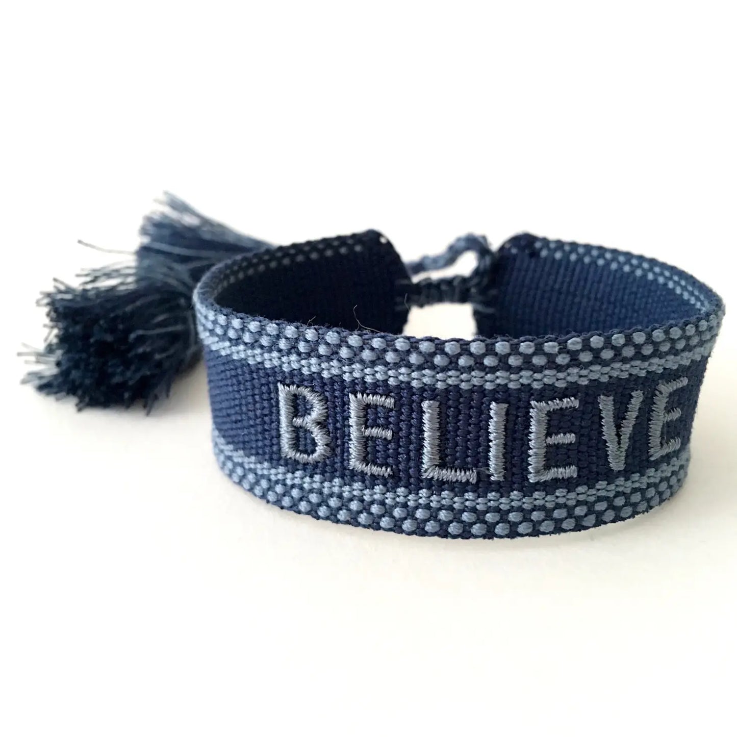 Believe Woven Bracelet